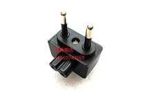 Two round foot plug European gauge to eight-character plug European standard conversion plug eight-character to European standard plug