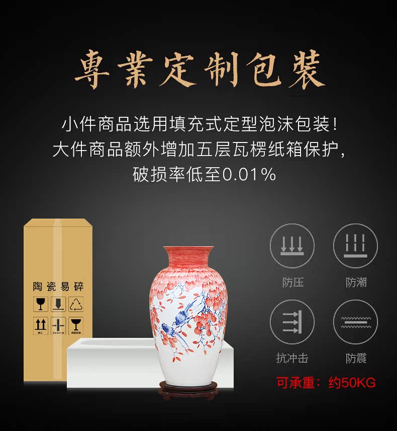 Hand - made color bucket luck goddess of mercy bottle to industry