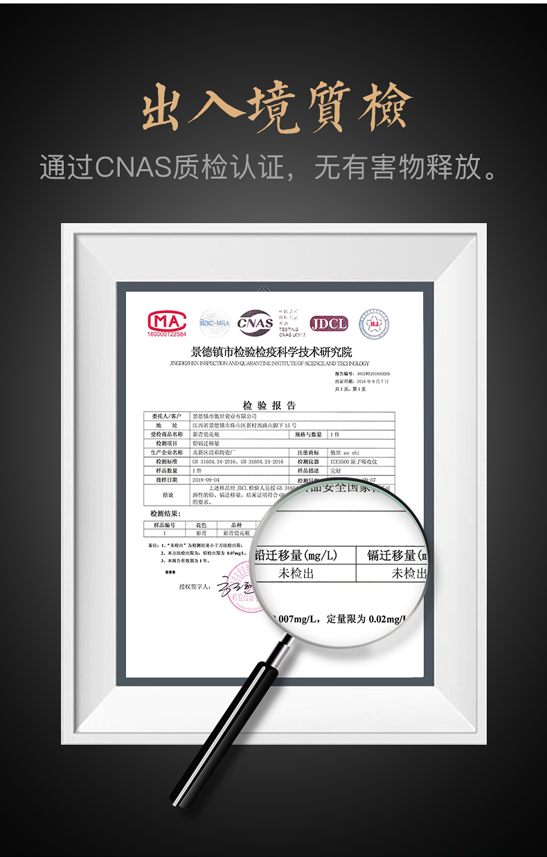 The Future decorative plate to industry