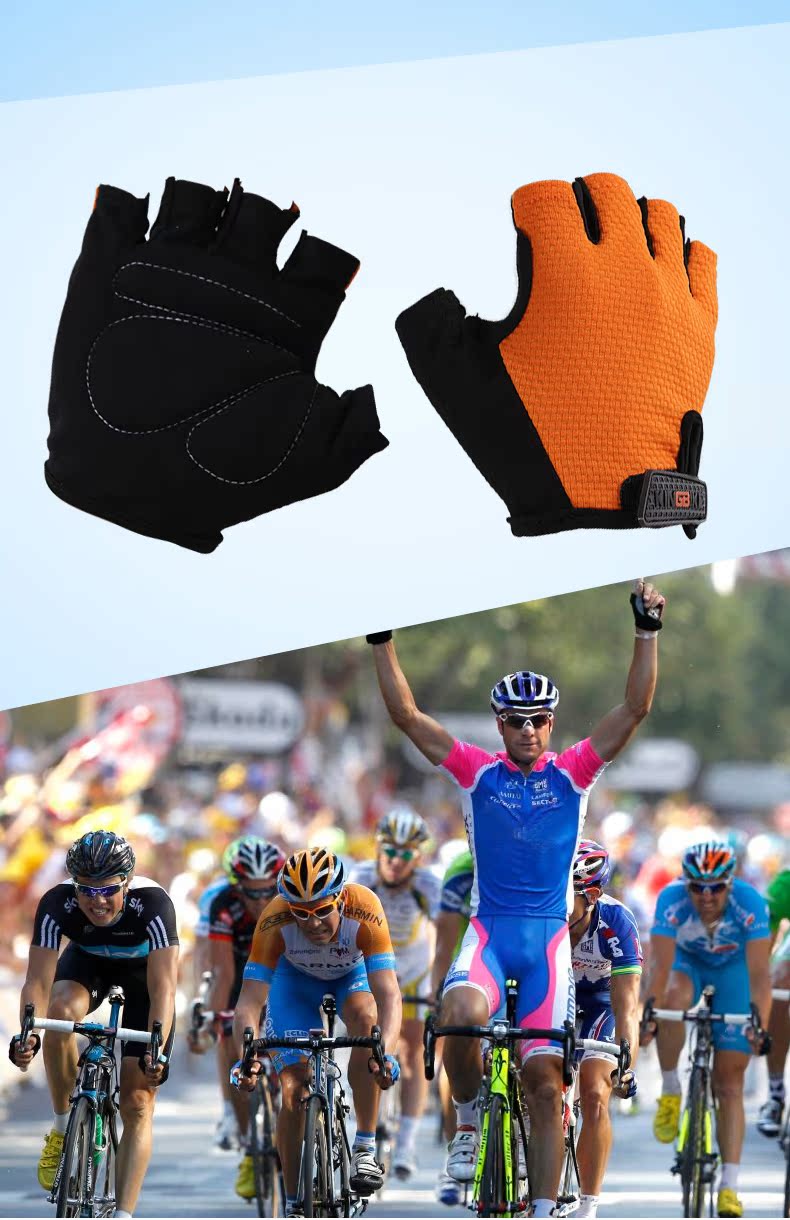 Gants pour vélo mixte KING BIKE - Ref 2243568 Image 5