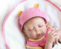 NPK new face full plastic simulation baby baby cute realistic soft plastic doll can enter the water bath doll