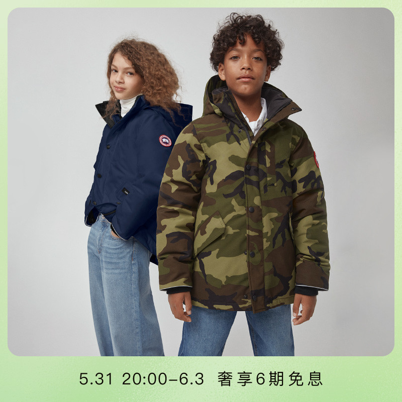 CANADA Goose Canada goose Logan Teen Pike Coat 4591Y Big Goose Down Clothing