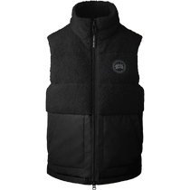 CANADA GOOSE Женский жилет Canada Goose Elora черного цвета с флисовой строчкой 2837WB