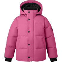 CANADA GOOSE Canada Goose Snowy Owl childrens parka large goose down jacket 4576K
