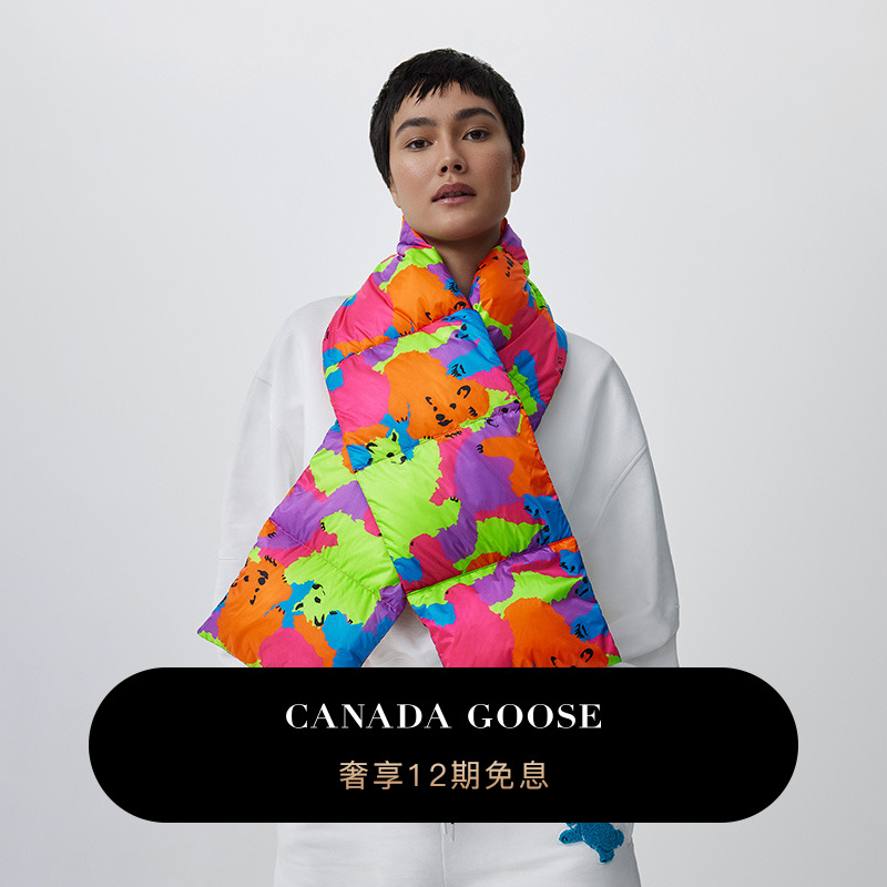 CANADA GOOSE canada goose Paola Pivi joint series ladies down scarf 7299WPB-Taobao