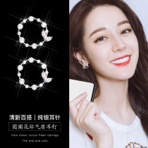 Ear clip without ear hole female simple Mori Super Fairy earrings 2021 New Tide advanced earrings fairy air ear ornaments