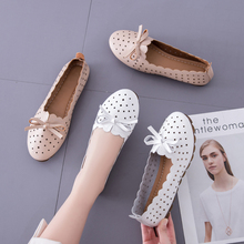 【汉者】韩版牛筋软底豆豆鞋女