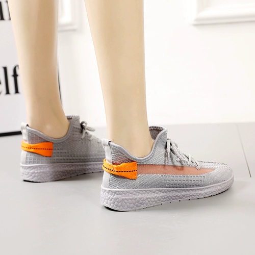 Универсальная дышащая летняя спортивная обувь для отдыха, 2020, в корейском стиле, для бега