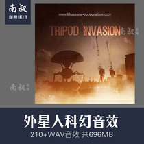 Bluezone Corporation Tripod Invasion Alien Sci-Fi Sound Effects