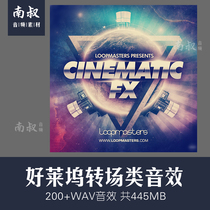 Loopmasters Cinematic Fx Vol 1 Hollywood movie transition sound effects film and television post-production library