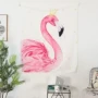 Phiên bản dọc của flamingo Bắc Âu in nền treo tường vải treo tường vải phòng tấm thảm trang trí nhà treo vải thảm treo tường blackpink