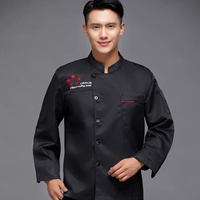 Черный топ с длинными рукавами