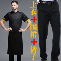 Черный топ и черные брюки