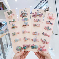  Girls  hairpins do not hurt hair Cute baby clips Korean childrens princess headdress small hairpin baby hair accessories accessories
