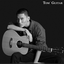 TOM Acoustic guitar surface single edition Beginner Unisex acoustic wooden guitar 36 41 inch adult children