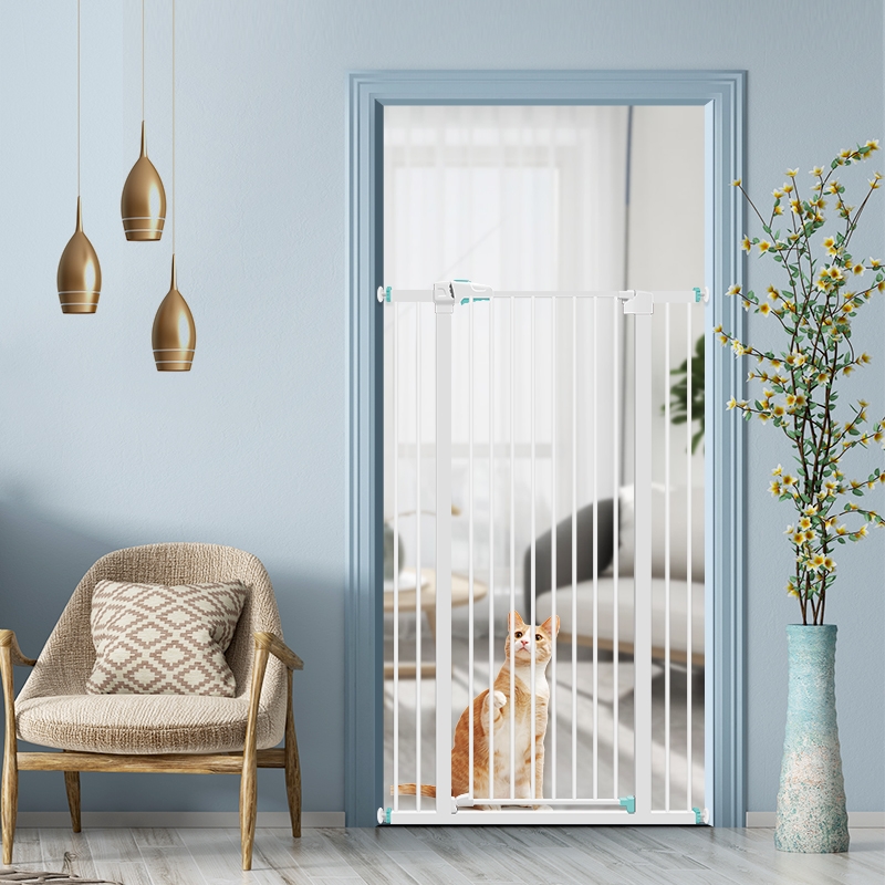 High 145cm plus high door Bar Pet Fence Blocking Cat Dog Door Fence Railing Child Guard Rail Safety Isolates Door-Taobao
