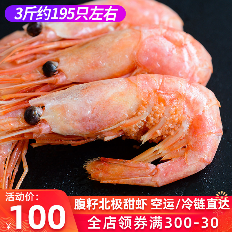Arctic Sweet Shrimp Cooked Frozen with seed Ice Shrimp Ready-to-eat Seafood Fresh Arctic Shrimp Sweet Shrimp Canada Arctic Sweet Shrimp