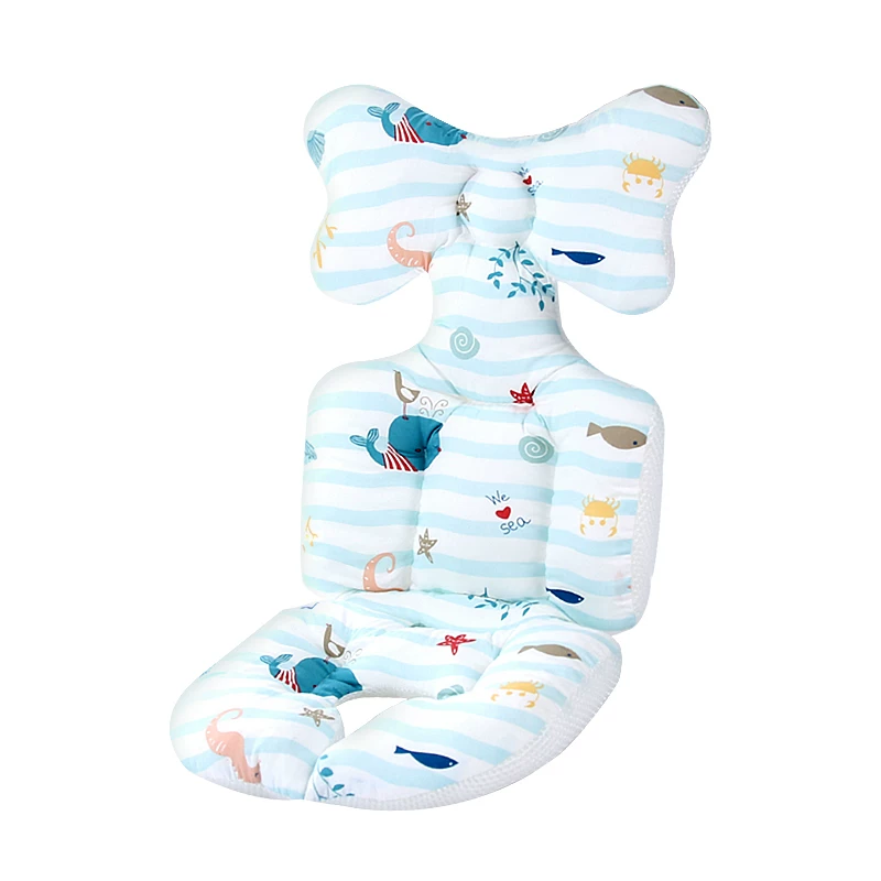 Winter stroller, pillow, trolley, universal children's keep warm seat, increased thickness