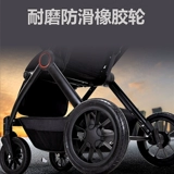 Амортизирующая складная детская коляска с сидением для новорожденных, можно сидеть и лежать