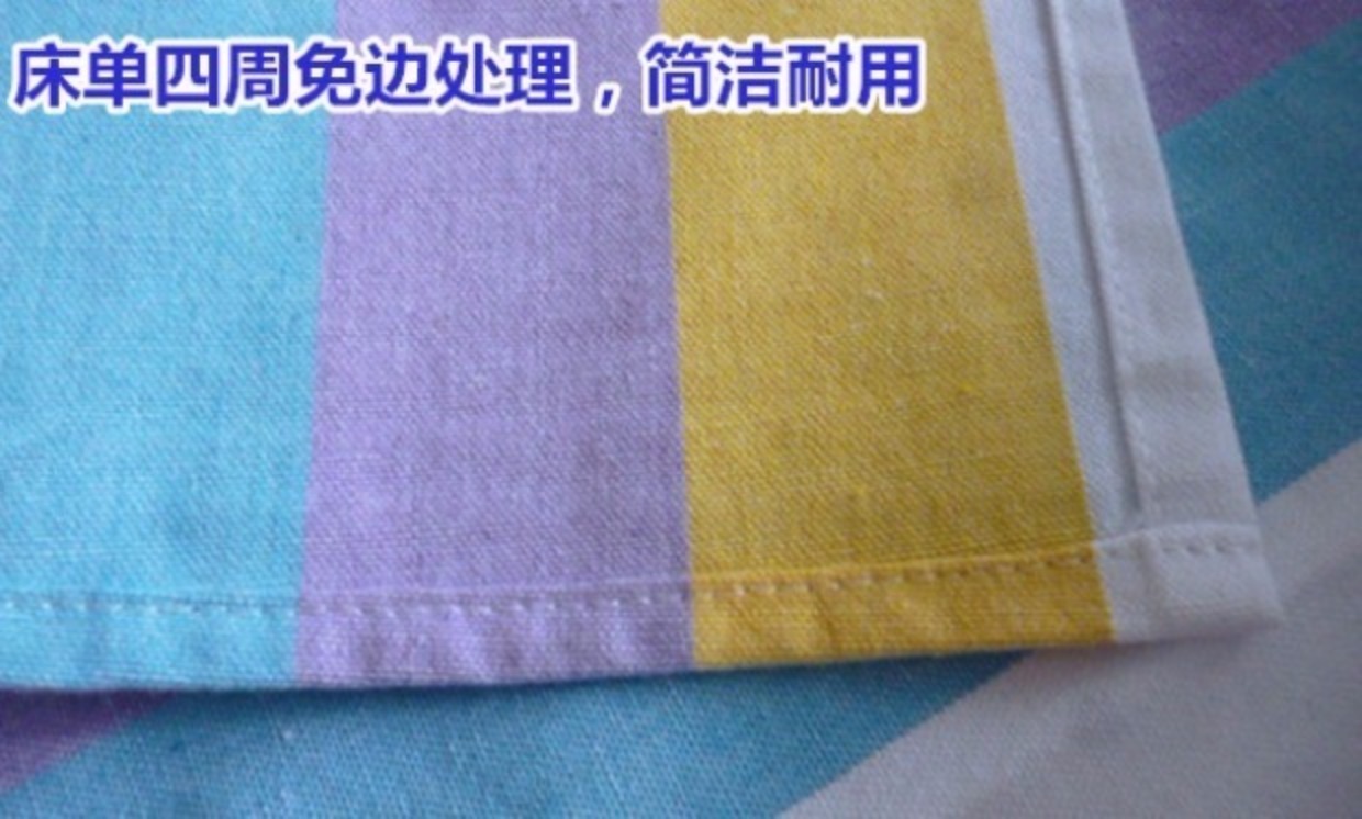 Toàn bộ mà không cần khâu Vải thô cũ Tấm đơn Vải cotton dày đôi ngủ tấm vải lanh ra trải giường