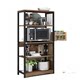 Kitchen storage cabinet, storage cabinet, multi-layer storage rack for bowls and things, rice cooker, sundries storage cabinet