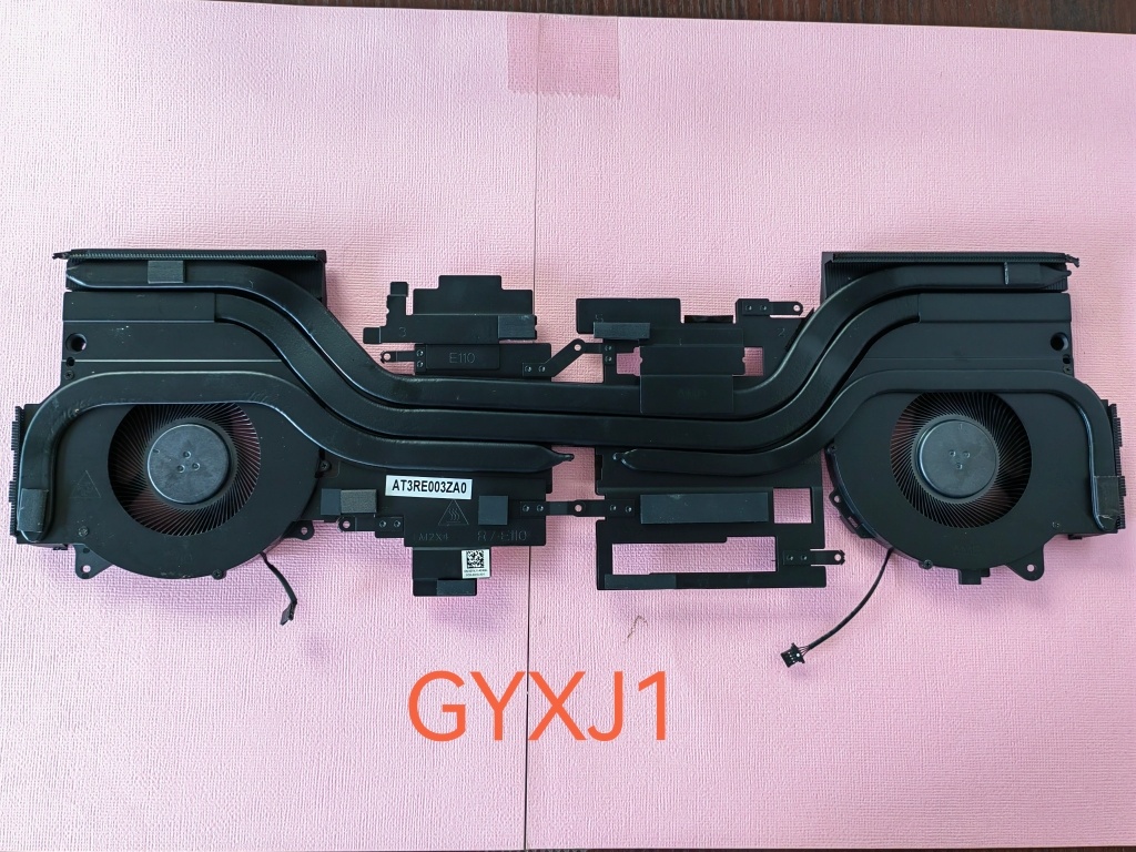 Apply New DELL M17R5 Cooling fan radiators GYXJ1 MV8N3 modules-Taobao