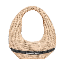 CHARLESKEITH24 summer new style CK2-40151431-1 woven portable beach mother-in-law armpit bag for women