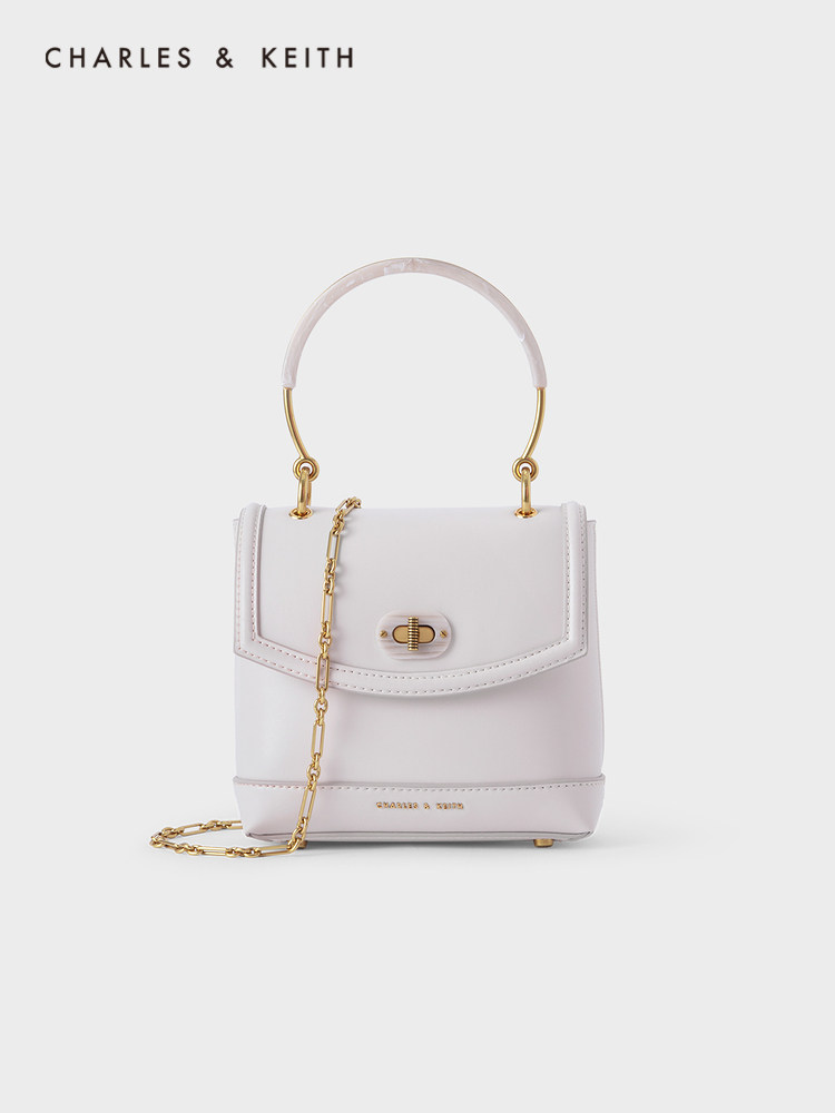 CHARLESKEITH SPRING AND summer WOMEN's BAG CK2-50671207 WOMEN'S CLAMSHELL CHAIN PORTABLE SHOULDER BAG
