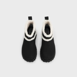 CHARLES&KEITH Осенняя и зимняя женские ботинки CK1-90280054 Толстая подошва плюс пух