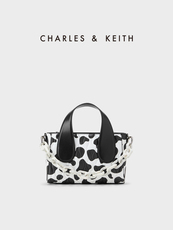 Сумка 拼色拉链手提单肩托特包女 Charles & keith