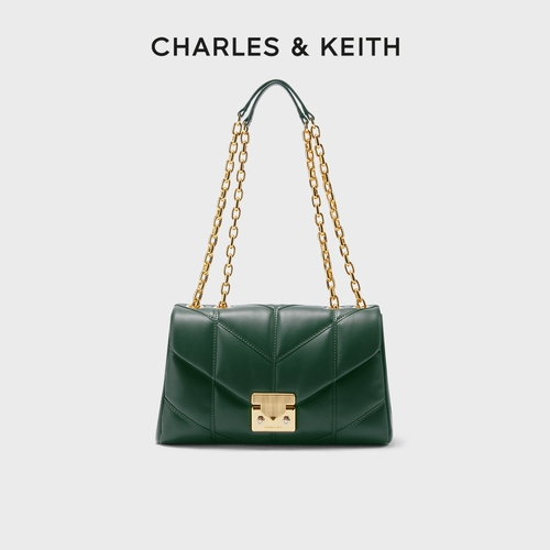 CHARLES&KEITH Весенняя женская сумка CK2-20671469 Шитей цепь