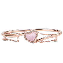 CHARLESKEITH24 autumn new style CK5-13220028 Rose Shadow Heart series fashion love accessories