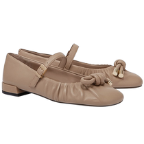 CHARLESKEITH summer womens shoes SL1-70920010 kink decorative low-heeled Mary Jane shoes for women
