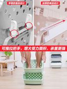 kệ đựng gia vị 3 tầng Không gian thiết bị đầu giường không khí nhỏ cửa hàng bách hóa nhựa hộp lưu trữ đất văn phòng hộp lưu trữ tỏi tây giỏ - Trang chủ giá để đồ bằng gỗ