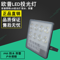 Op led floodlight outdoor waterproof signboard street lamp outdoor lamp 70W100W high power projection lamp