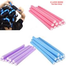 10Pcs Fantastic DIY Curler Makers Soft Foam Curls Tool Hair