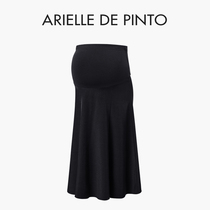 French ARIELLE DE PINTO maternity wear summer fashion high-waist slim drape spliced ​​fishtail skirt