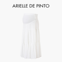法国ARIELLE DE PINTO孕妇装夏款小众设计感百搭耐看蛋糕半身长裙