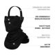 Wool ski mask protective gear women's winter warm neck cover winter outdoor windproof and cold-proof cycling headgear men's face and neck protection