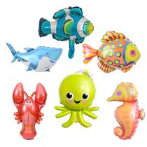 Mini Sea Word Fish Foil Balloons Inflatable Toys Birthday Pa