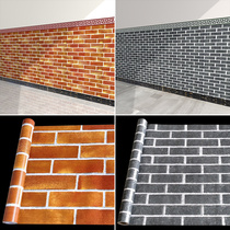 Self-adhesive wallpaper self-adhesive commercial waterproof shop refurbished restaurant wall stickers brick wall wall stickers Wall Wall wallpaper