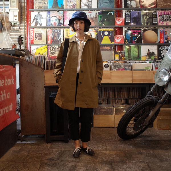 Petite Gamine-PG theme color classic trench coat