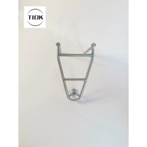 TIOK Q version small cloth rear rack titanium alloy folding bicycle rear rack suitable for British cloth