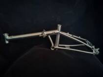 TIOK titanium alloy frame folding 16 inch manufacturer direct titanium alloy frame disc brake titanium alloy folding frame