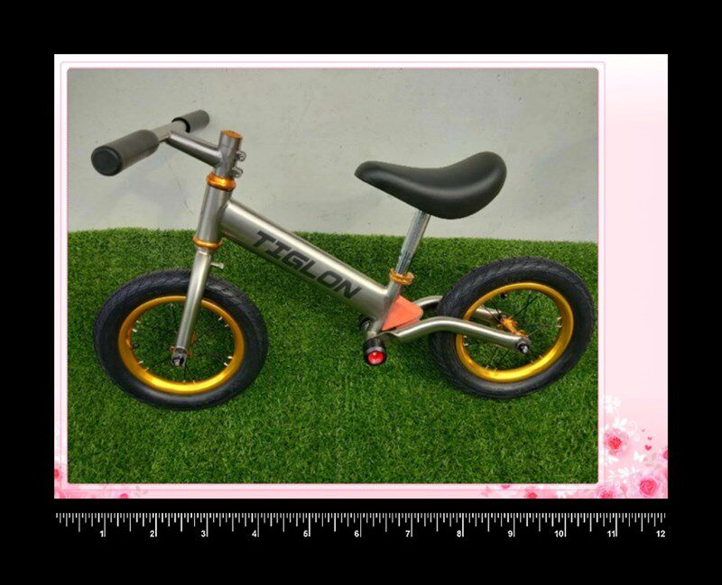 Titanium alloy Ferry Balance car Scooter Scooter caravan trolley frame front fork complete vehicle