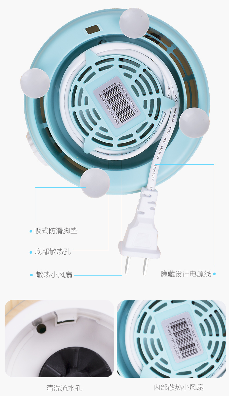 máy ép hoa quả chậm Máy ép trái cây gia đình Supor máy ép trái cây và rau quả mini nhỏ đa chức năng máy xay sinh tố philip