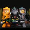 Toy Biohazard Building Blocks Minifigures Zombie Triangular Head Killer Horror Monster for Boys and Girls