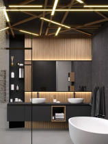 Bathroom sink full living room grille light luxury porcelain balcony background wall imitation wood grain tiles floor tiles wall tiles bathroom