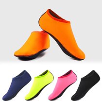 Thickened 2 5mm mens and womens beach shoes and socks for beach swimming and diving anti-slip anti-cut soft-soled wading shoes and socks