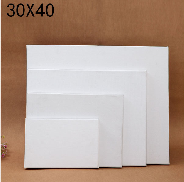 8 open frame 280G full cotton back nail polish canvas frame 30 * 40 white cloth picture frame oil frame